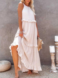 Ruffled Tiered Sleeveless Maxi Dress 100100900580027 49 Affordable Fashion Under $100 Jerry's Apparel 
