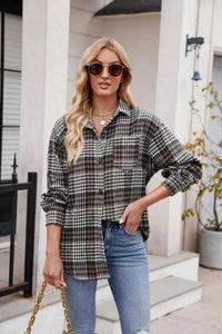 Casual Plaid Long Sleeve Shirt 100100836351743 38 Affordable Fashion Under $100 Jerry's Apparel 