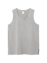 Men's Side Slit Round Neck Tank