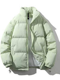 Men's Full Size Padded Zip Up Puffer Jacket Plus Size 100400942794215 58 Affordable Fashion Under $100 Jerry's Apparel 