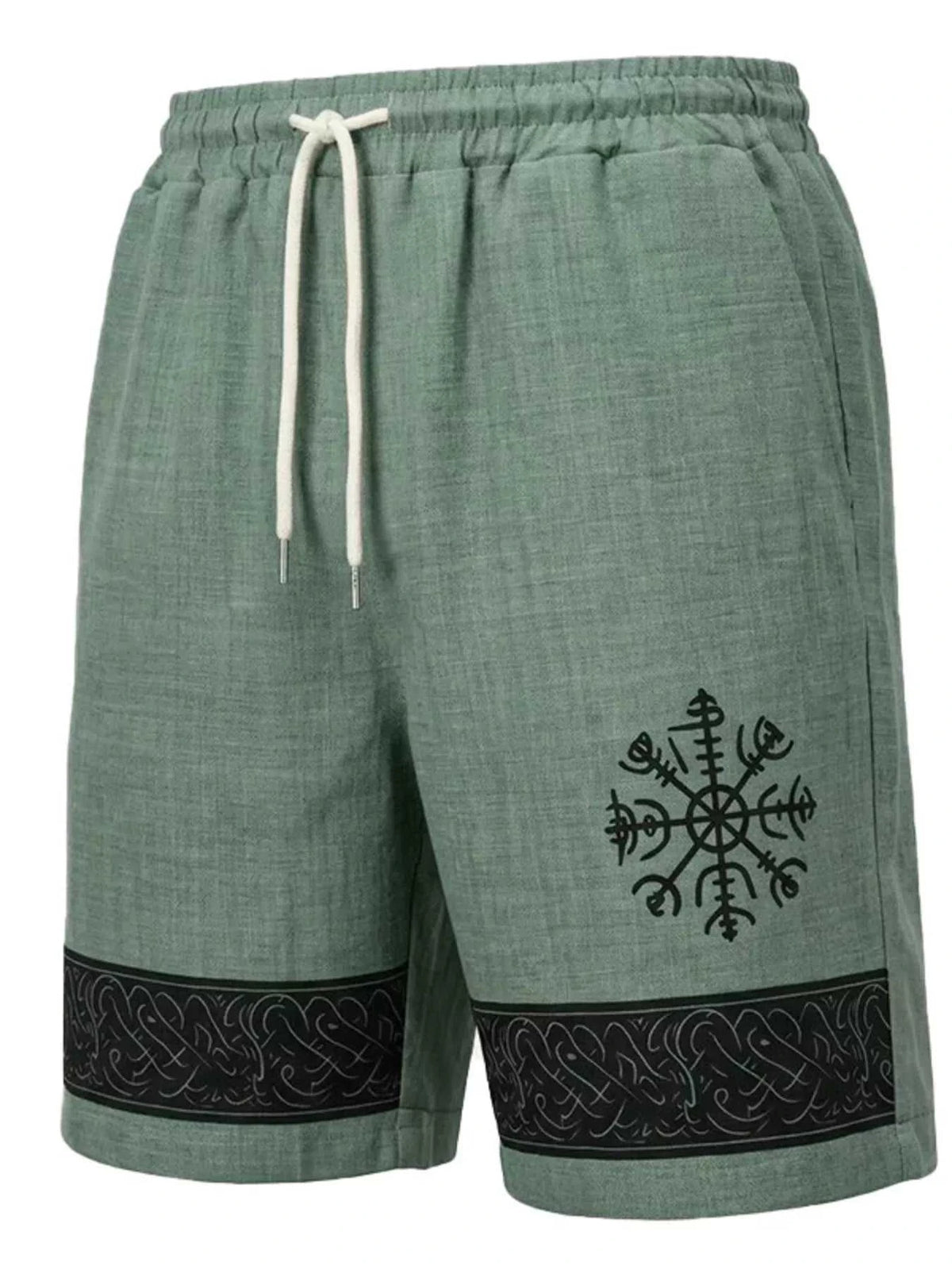 Men's Full Size Linen Blend Drawstring Shorts Plus Size 100400890274881 29 Affordable Fashion Under $100 Jerry's Apparel 