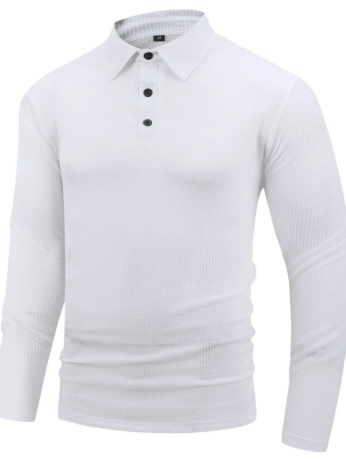 Men's Full Size Button Detail Long Sleeve Top Plus Size