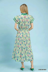 Umgee Mix Floral Midi Dress 100100185751689 62 Affordable Fashion Under $100 Jerry's Apparel 