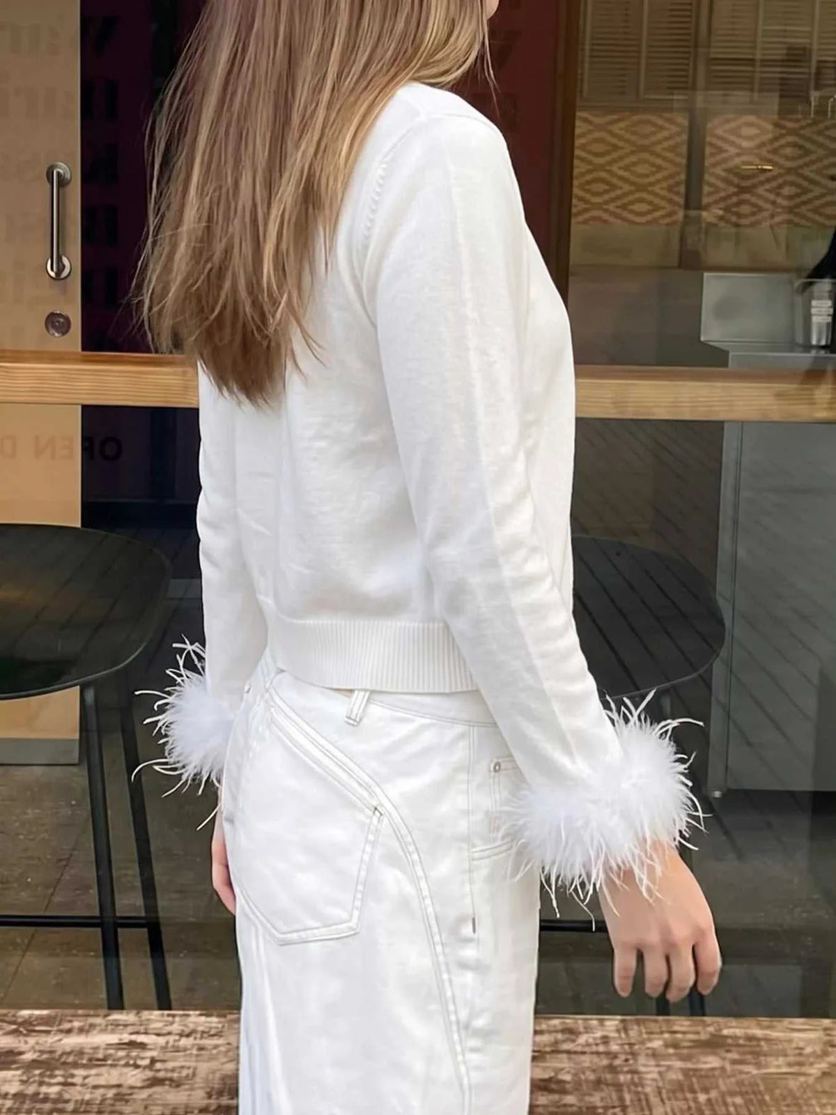 Fuzzy Cuffs Button Up Cardigan 101002400071686 57 Affordable Fashion Under $100 Jerry's Apparel 