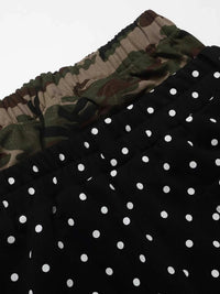 Men's Polka Dot Boxing Shorts with Camouflage Waistband 100400580219916 134 Gifts for Him Jerry's Apparel 