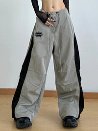 Drawstring Wide Leg Pants