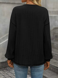 Casual Pocket Detail Long Sleeve T-Shirt 100100634941876 34 Affordable Fashion Under $100 Jerry's Apparel 