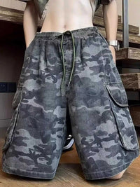 Men's Plus Size Casual Camouflage Cargo Shorts 100400704277176 37 Affordable Fashion Under $100 Jerry's Apparel 