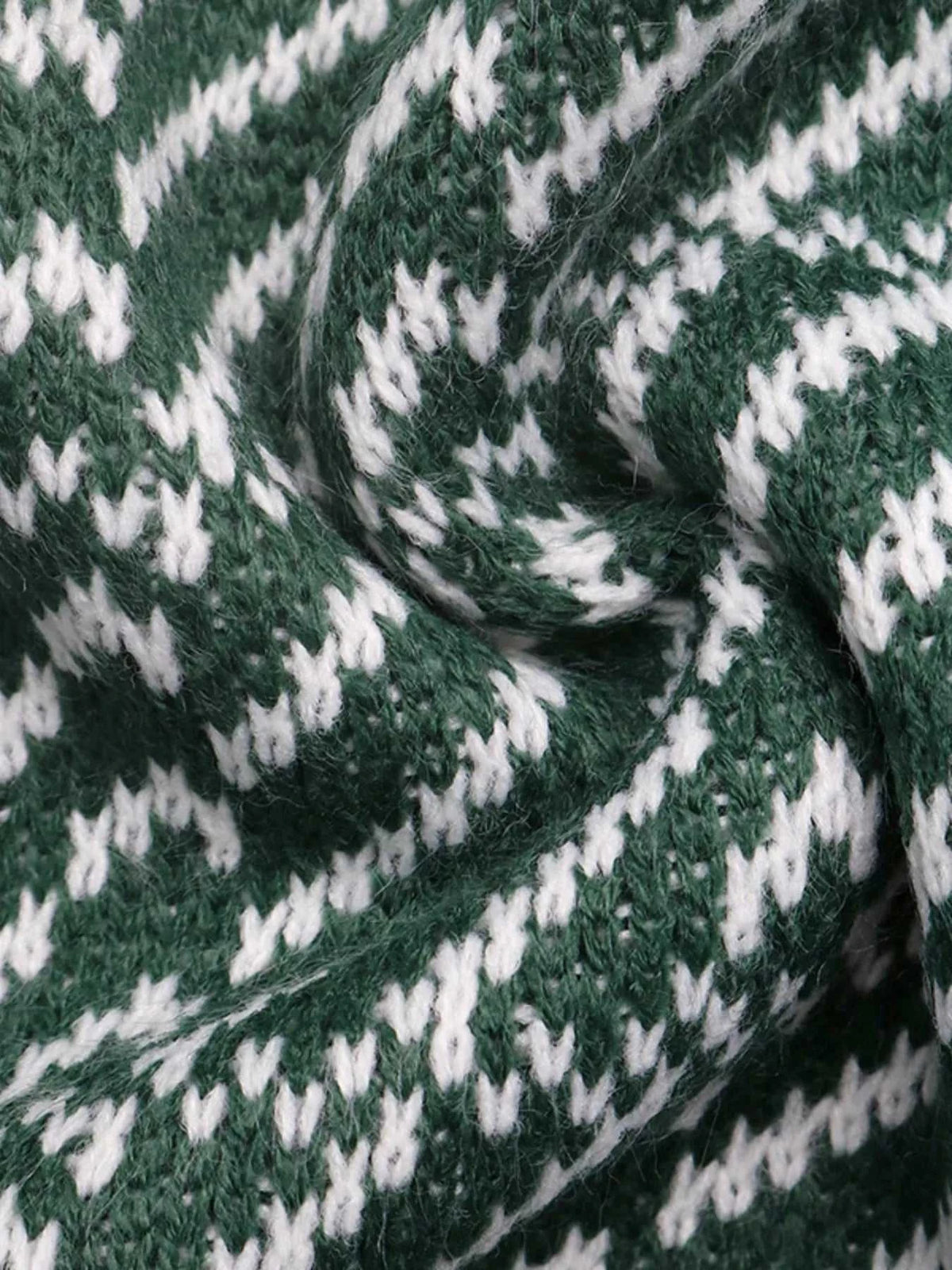 Geometric Patterned Collared Sweater 100100943854125 43 Affordable Fashion Under $100 Jerry's Apparel 