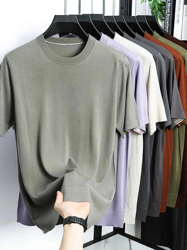 Men's Plus Size Short Sleeve Crew Neck T-Shirt 100400720277542 78 Affordable Fashion Under $100 Jerry's Apparel 