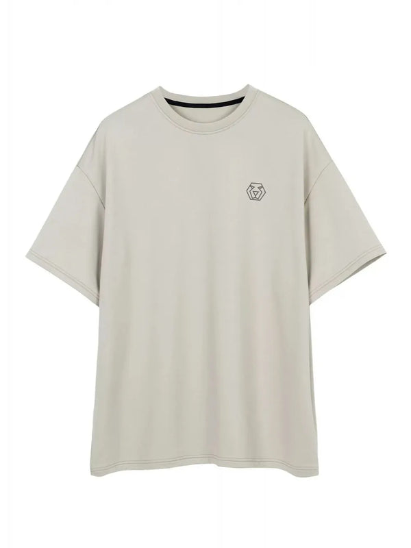 Men's Plus Size Round Neck Half Sleeve T-Shirt