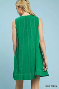 Umgee Linen Sleeveless Swing Dress 100100353311753 55 Affordable Fashion Under $100 Jerry's Apparel 