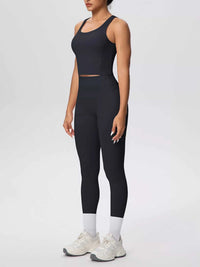 Scoop Neck Tank and High-Waisted Leggings Active Set 101006388543899 85 Affordable Fashion Under $100 Jerry's Apparel 