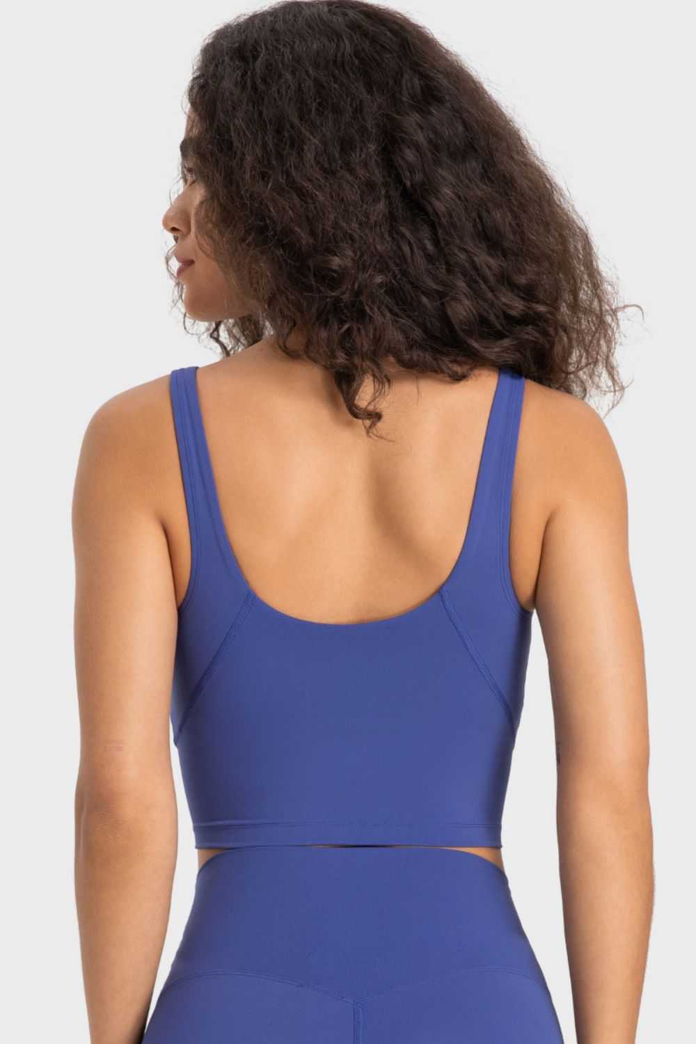 Millennia Deep V-Neck Crop Sports Bra 100100684956780 24 Affordable Fashion Under $100 Jerry's Apparel 