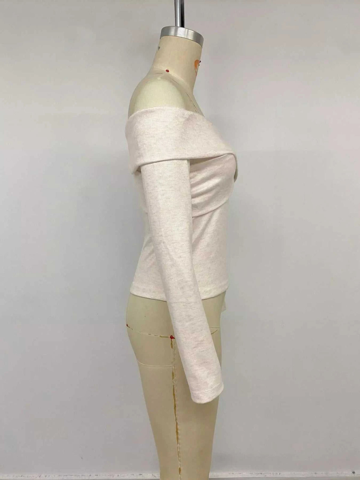 Crisscross Off-Shoulder Long Sleeve Top 100100674468098 36 Affordable Fashion Under $100 Jerry's Apparel 