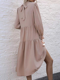 High-Low Flounce Sleeve Dress 100100575256203 31 Affordable Fashion Under $100 Jerry's Apparel 