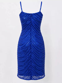 Sleeveless Sequin Embellished Bodycon Mini Cami Dress 101001090650712 56 Gifts for Her Jerry's Apparel 