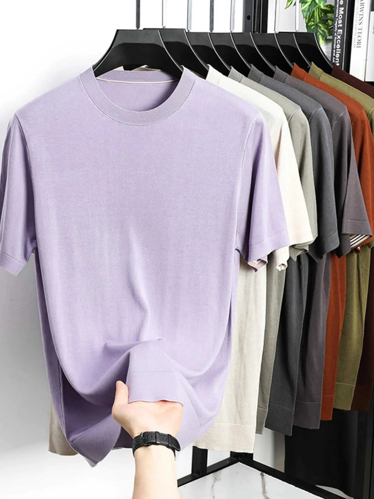 Men's Plus Size Short Sleeve Crew Neck T-Shirt 100400720277542 78 Affordable Fashion Under $100 Jerry's Apparel 