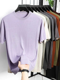 Men's Plus Size Short Sleeve Crew Neck T-Shirt 100400720277542 78 Affordable Fashion Under $100 Jerry's Apparel 