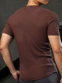 Men's Plus Size Round Neck Short Sleeve T-Shirt