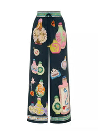 Printed Half Sleeve Shirt and Pants Set