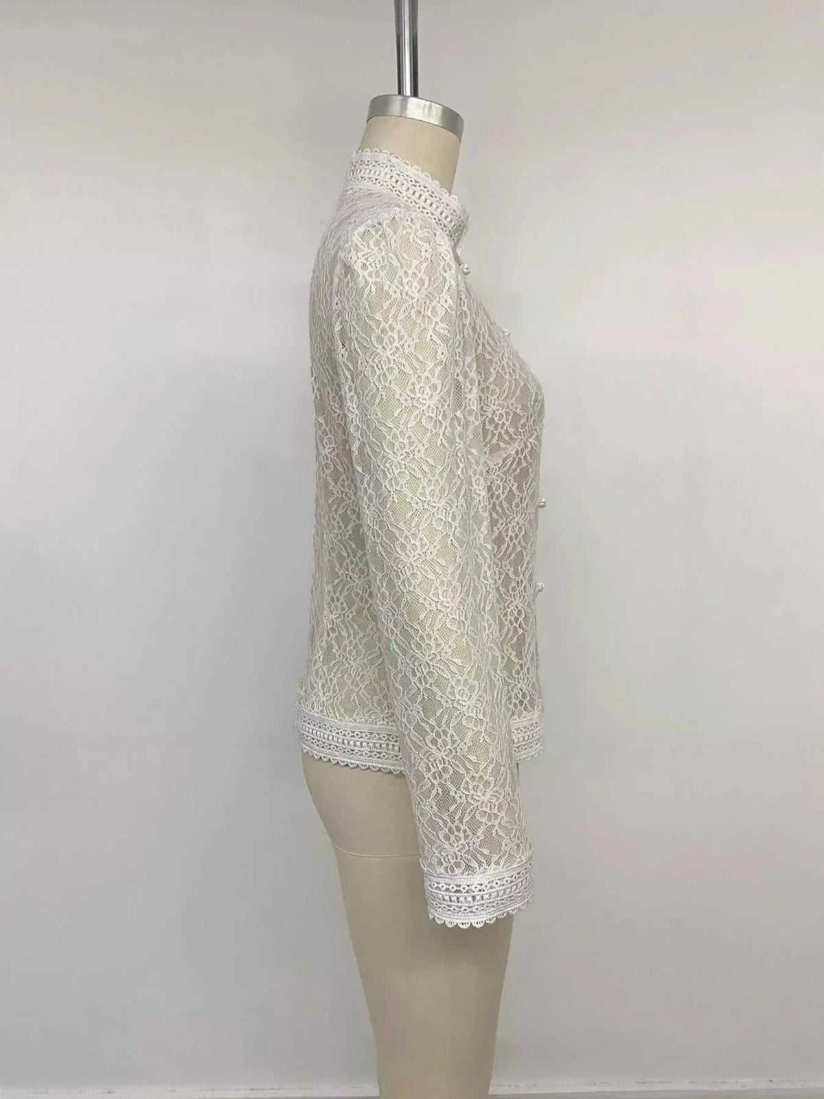 Lace Chinese Style Button Shirt 101001424924412 46 Affordable Fashion Under $100 Jerry's Apparel 