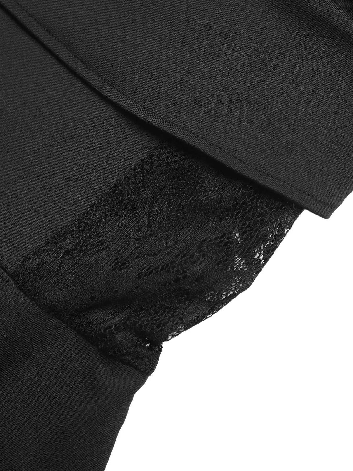 Lace Trim Wide Leg Jumpsuit 100100862590127 34 Affordable Fashion Under $100 Jerry's Apparel 