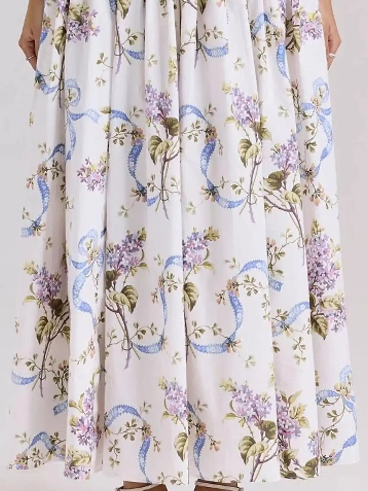 Floral Spaghetti Straps Midi Dress 101001005550846 56 Affordable Fashion Under $100 Jerry's Apparel 