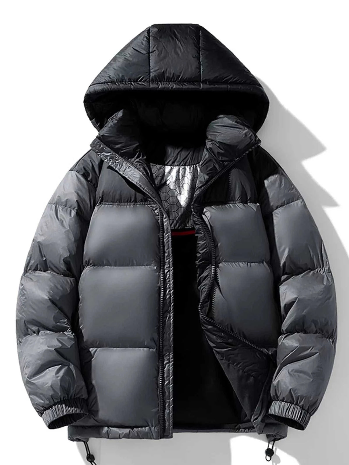 Men's Full Size Hooded Padded Puffer Jacket Plus Size 100400311171924 250 Fashion Forward Plus Size Clothing Jerry's Apparel 