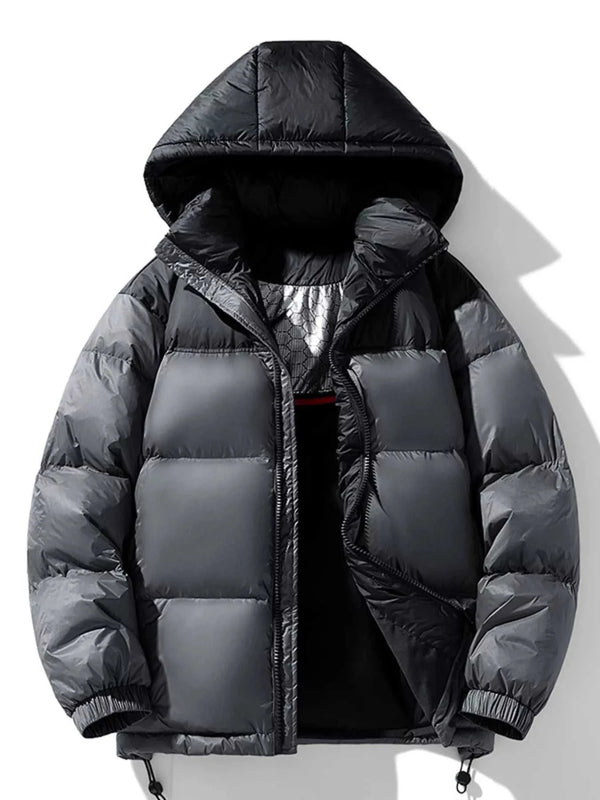 Men's Full Size Hooded Padded Puffer Jacket Plus Size 100400311171924 250 Fashion Forward Plus Size Clothing Jerry's Apparel 