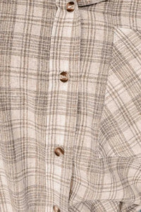 Drawstring Button Up Hooded Jacket 100100095759543 47 Affordable Fashion Under $100 Jerry's Apparel 