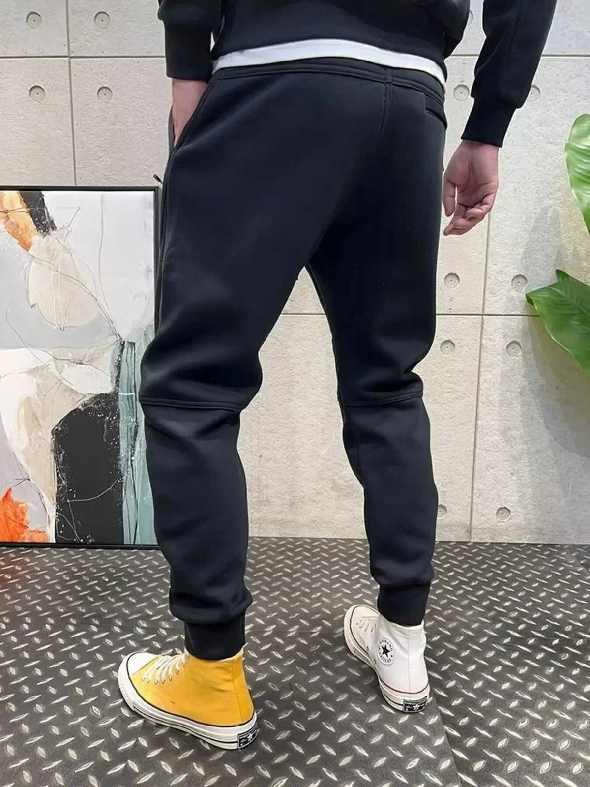 Men's Plus Size Drawstring Pocketed Joggers 100400904116613 43 Affordable Fashion Under $100 Jerry's Apparel 