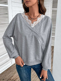 Perfee Lace Detail Long Sleeve Top 100101178778983 36 Affordable Fashion Under $100 Jerry's Apparel 