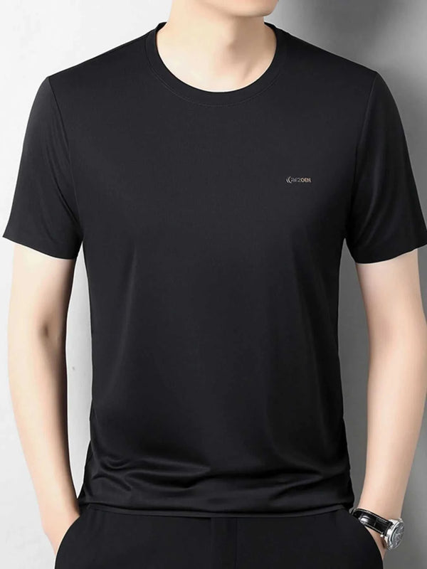 Men's Round Neck Short Sleeve T-Shirt 100400511110548 39 Affordable Fashion Under $100 Jerry's Apparel 