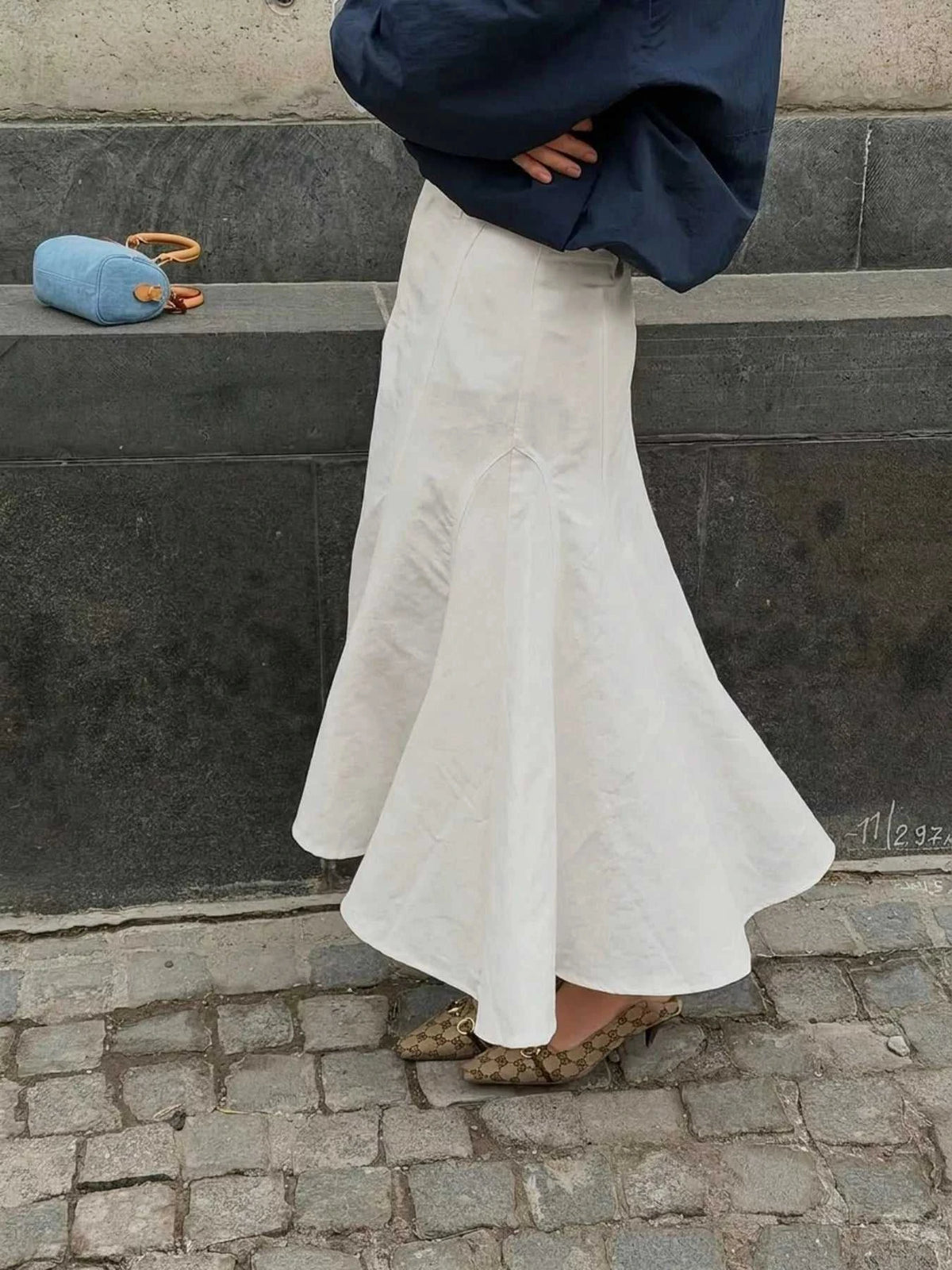 High-Waisted Mermaid Midi Skirt 100100952703759 71 Affordable Fashion Under $100 Jerry's Apparel 