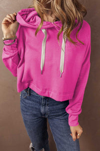 Drawstring Dropped Shoulder Hoodie 100100793201889 39 Affordable Fashion Under $100 Jerry's Apparel 