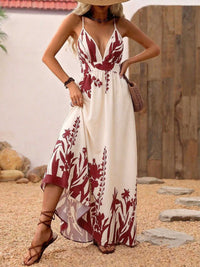 Deep V-Neck Spaghetti Strap Maxi Dress 100100329604246 37 Affordable Fashion Under $100 Jerry's Apparel 