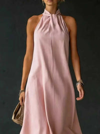 Full Size Halter Neck Maxi Dress Plus Size 100100987148992 32 Affordable Fashion Under $100 Jerry's Apparel 
