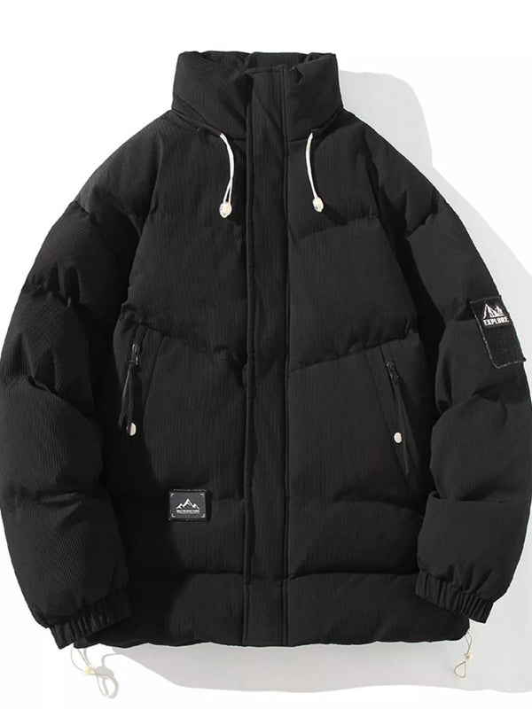 Men's Plus Size Zip Up Long Sleeve Puffer Jacket 100400202544269 108 Fashion Forward Plus Size Clothing Jerry's Apparel 