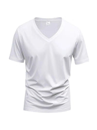 Men's Full Size Slim Fit V-Neck Basic T-Shirt Plus Size 100400784270679 24 Affordable Fashion Under $100 Jerry's Apparel 