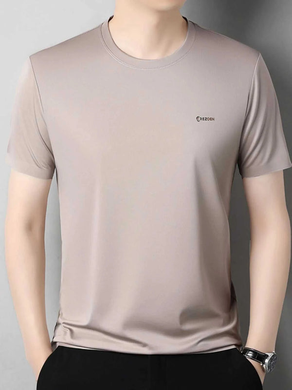 Men's Round Neck Short Sleeve T-Shirt 100400511110548 39 Affordable Fashion Under $100 Jerry's Apparel 