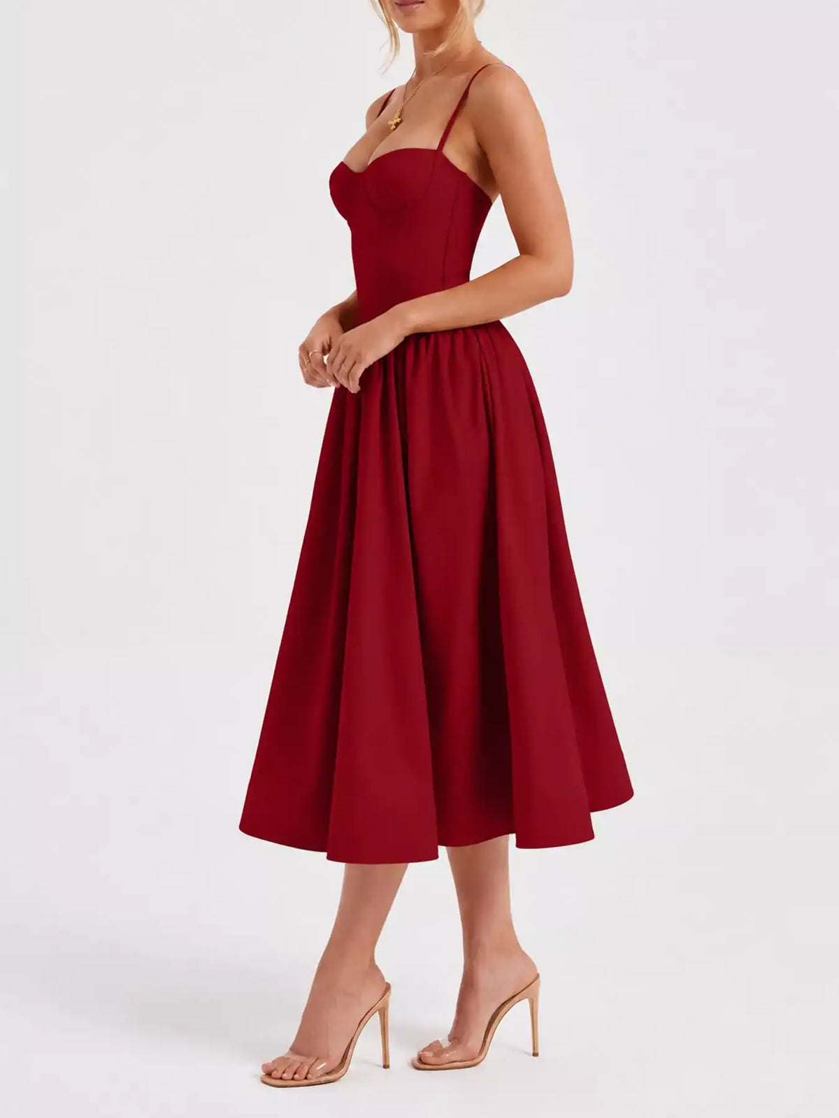 Sweetheart Neck Midi Cami Dress 101001446580191 42 Gifts for Her Jerry's Apparel 