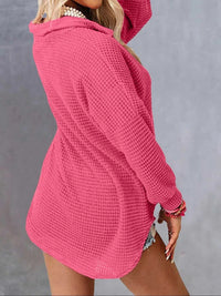 Waffle Knit Button-Down Shirt 100100280060747 40 Affordable Fashion Under $100 Jerry's Apparel 