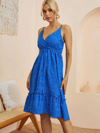 Polka Dot Ruffle Hem Mini Cami Dress 100100670566321 24 Affordable Fashion Under $100 Jerry's Apparel 