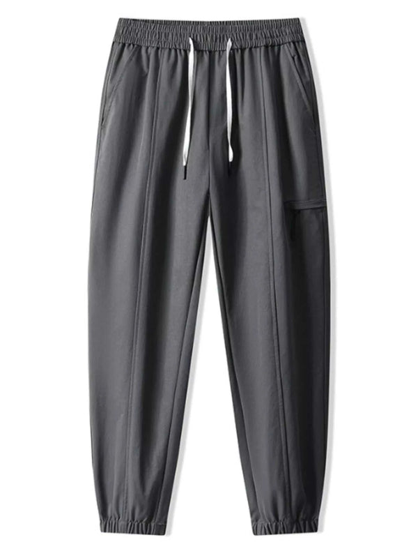 Men's Plus Size Drawstring Wide Leg Joggers 100400584285309 73 Affordable Fashion Under $100 Jerry's Apparel 
