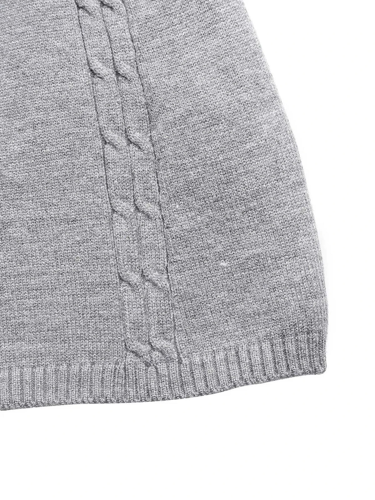 Cable Knit A-Line Sweater Dress 100100898230465 60 Affordable Fashion Under $100 Jerry's Apparel 