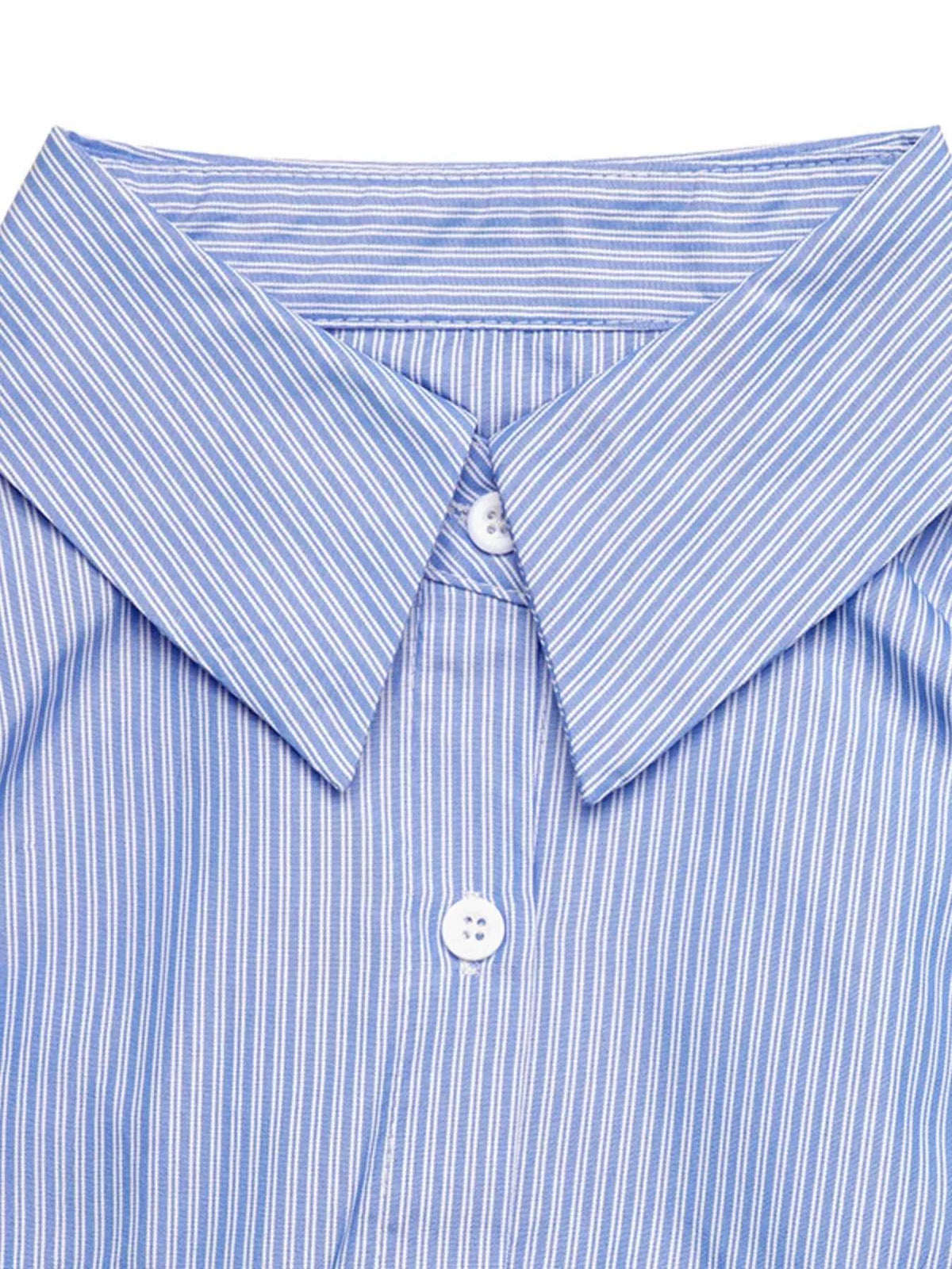 Striped Slim-Fit Button-Down Shirt 101001608901283 42 Affordable Fashion Under $100 Jerry's Apparel 