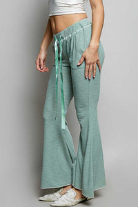 POL Drawstring Textured Ribbed Knit Pants 100100392334301 62 Affordable Fashion Under $100 Jerry's Apparel 
