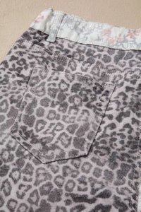 Floral and Leopard Print Wide-Leg Jeans 100100407191762 62 Affordable Fashion Under $100 Jerry's Apparel 