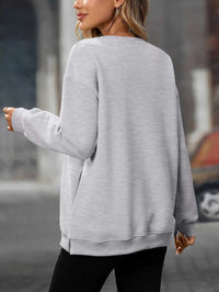 Casual Solid Color Long Sleeve Sweatshirt 100100430421753 39 Affordable Fashion Under $100 Jerry's Apparel 